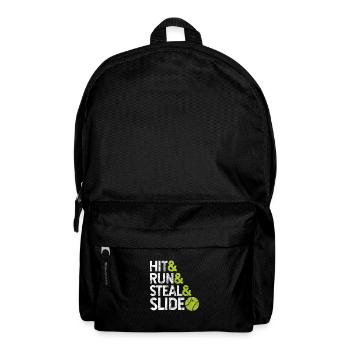 Softball - Sac à dos - noir - Devant