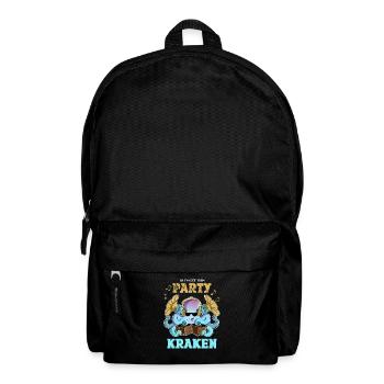 Let's Get This Party Kraken Electrified Melodious - Rucksack - Schwarz - Vorne