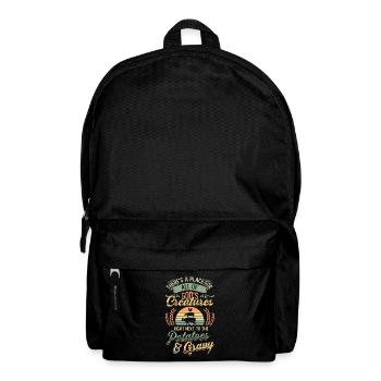 Kreaturen Neben Kartoffeln Und Bratensoße. - Rucksack - Schwarz - Vorne