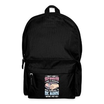 La fille est née par hasard. - Sac à dos - noir - Devant