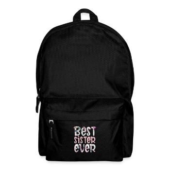 Soeur Frère Frères et sœurs Cadeau de famille - Sac à dos - noir - Devant