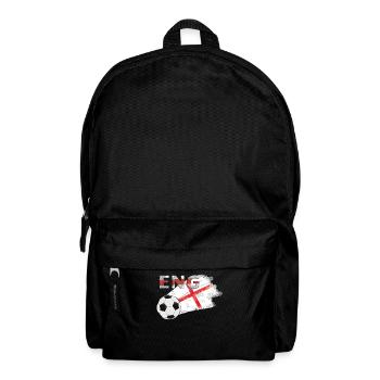 Fahne England - Rucksack - Schwarz - Vorne