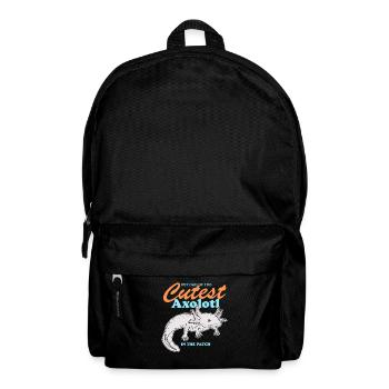 Axolotl Papa Axolotl’s Tail Amphibian Cadeau - Sac à dos - noir - Devant
