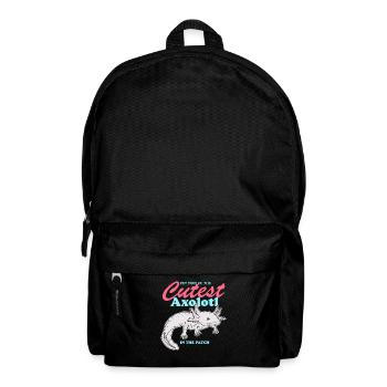 Axolotl Maman Axolotl’s Tail Amphibian Cadeau - Sac à dos - noir - Devant