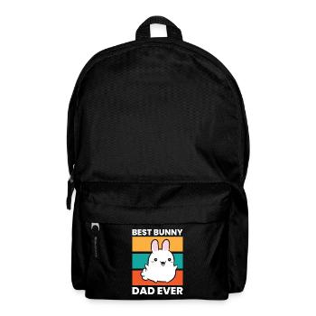 Meilleur papa jamais mignon Rabbit Papa - Sac à dos - noir - Devant