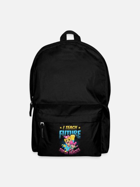 Ich Unterrichte Superhelden - Rucksack - Schwarz