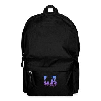Los Angeles - Rucksack - Schwarz - Vorne