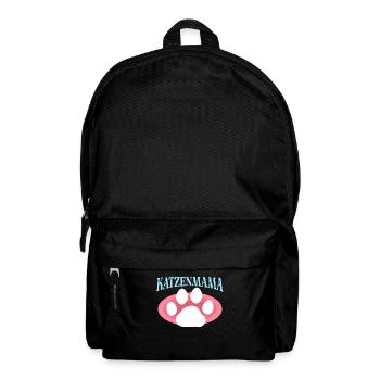 Katzenmama Katzen Katzenbesitzer Geschenk - Rucksack - Schwarz - Vorne