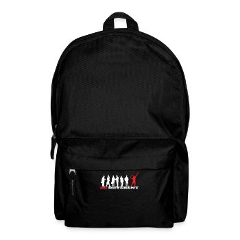 Badminton Idée cadeau Sport Design - Sac à dos - noir - Devant
