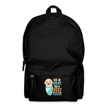 We wrap the best gifts - Backpack - black - Front