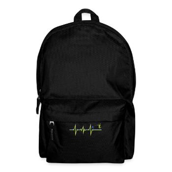 Badminton Idée cadeau Sport Design - Sac à dos - noir - Devant