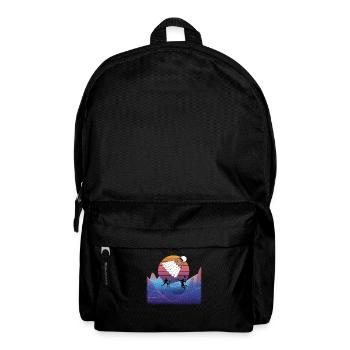 Badminton Idée cadeau Sport Design - Sac à dos - noir - Devant