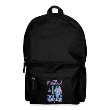 This mermaid is now 10, double digits - Backpack - black - Front