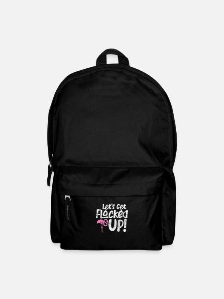 Flamingo - Rucksack - Schwarz