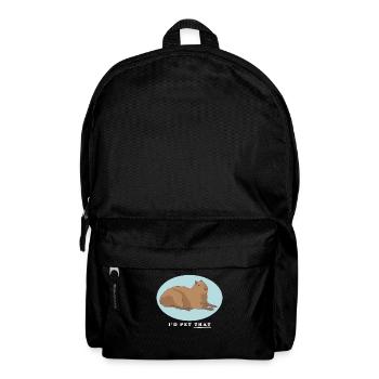 Capybara capybara | Capybaras Gift - Backpack - black - Front