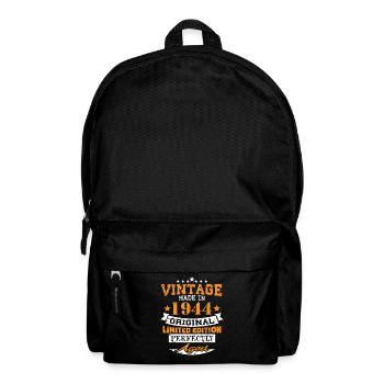 Vintage Made In 1944 Original Limited Edition - Backpack - black - Front