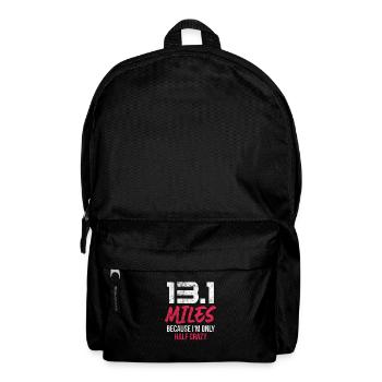 Running Runner Jogging Jogging Runner Cadeau - Sac à dos - noir - Devant
