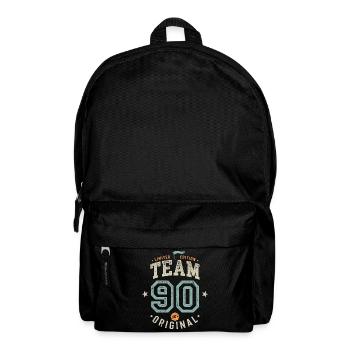 Team 90 - 100% Original / Limited Edition - Rucksack - Schwarz - Vorne