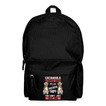 Catahoula Leopard Dog Dog Dog Dog Owner Gift - Backpack - black - Front