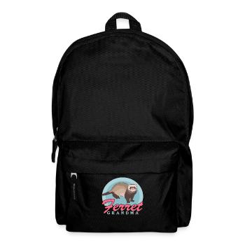 Ferret Grand-mère Ferret Propriétaire Cadeau - Sac à dos - noir - Devant