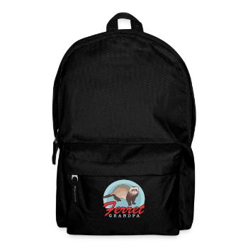Ferret Grand-père Ferret Propriétaire Cadeau - Sac à dos - noir - Devant