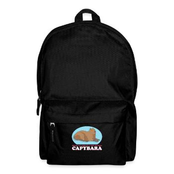 Capybara Mom Capybaras Gift - Backpack - black - Front
