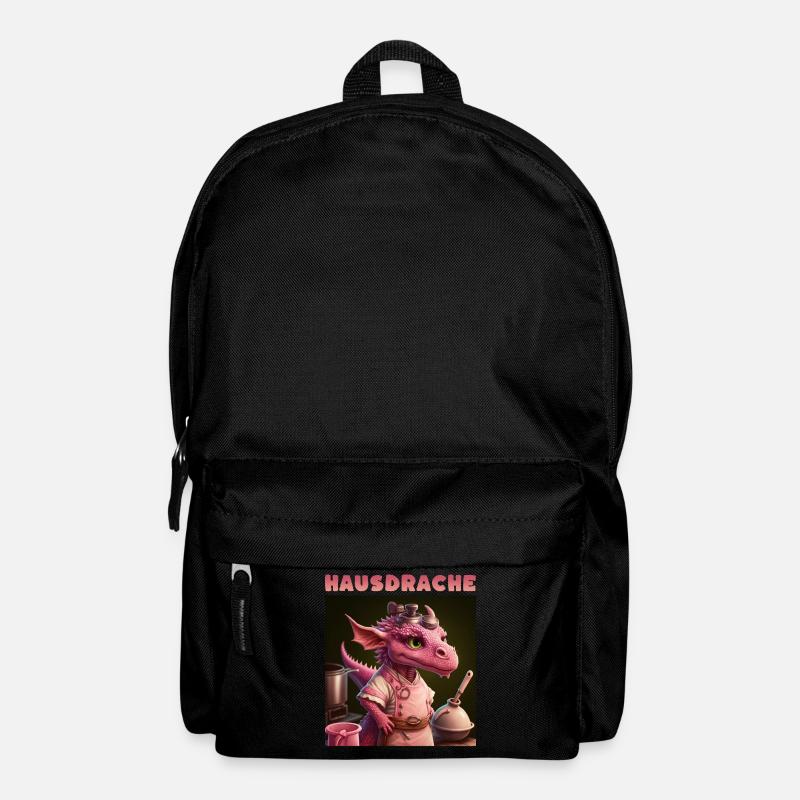 Hausdrache Hausdrachen Mutter Schwiegermama - Rucksack - Schwarz
