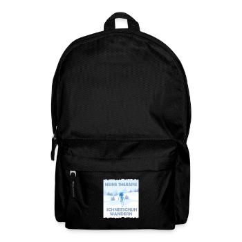 Schneeschuhwandern Schneeschuh wandern - Rucksack - Schwarz - Vorne