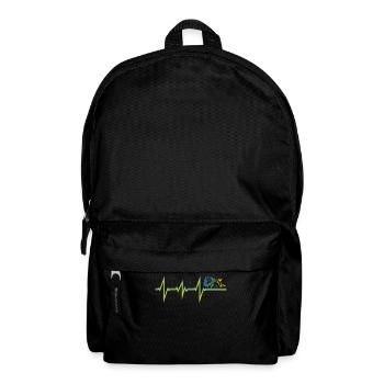 Accessoires de handball motif handball - Sac à dos - noir - Devant