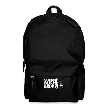 Grillen und Camper Geschenkidee - Rucksack - Schwarz - Vorne