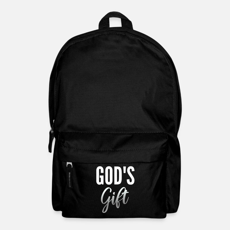 Geschenk Gottes - Rucksack - Schwarz