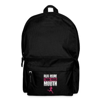 Running Runner Jogging Jogging Runner Gift - Backpack - black - Front