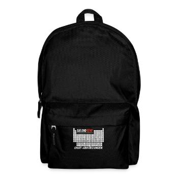 Lehrer Zubehör für deinen Humor - Rucksack - Schwarz - Vorne