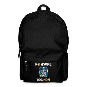 Australian Shepherd Easter Egg Hunter Mom Costume - Backpack - black - Front