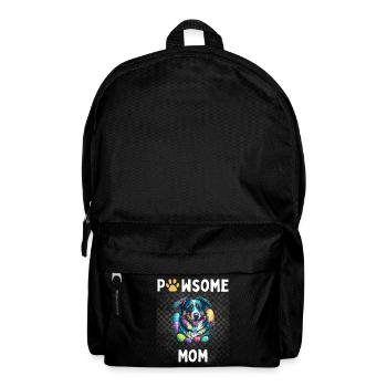Australian Shepherd Easter Egg Hunter Mom Costume - Backpack - black - Front