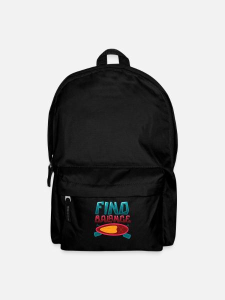Balance Finden - Rucksack - Schwarz