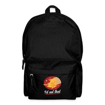 French fries fast food fries fast food gift - Backpack - black - Front