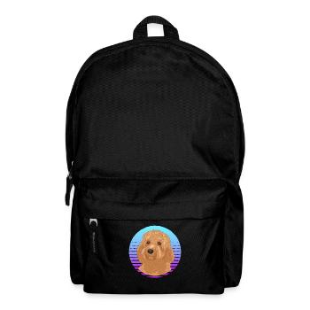 Cavapoo Dog Cavoodle Dog Owner Gift - Backpack - black - Front