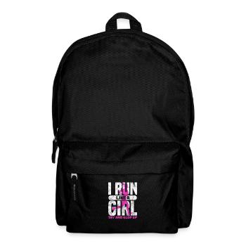 Running Runner Jogging Jogging Runner Gift - Backpack - black - Front