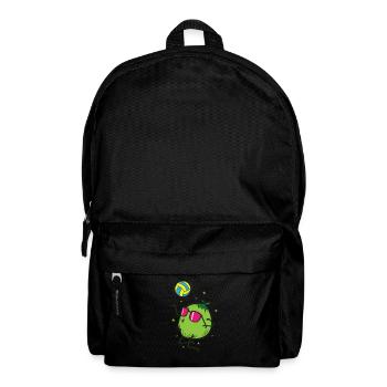 Cocotier jouant au volley-ball palmier - Sac à dos - noir - Devant