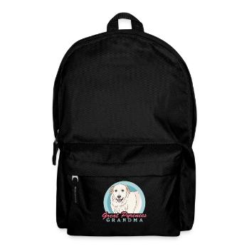 Pyrenäenberghund Grandma Hundebesitzerin Geschenk - Rucksack - Schwarz - Vorne