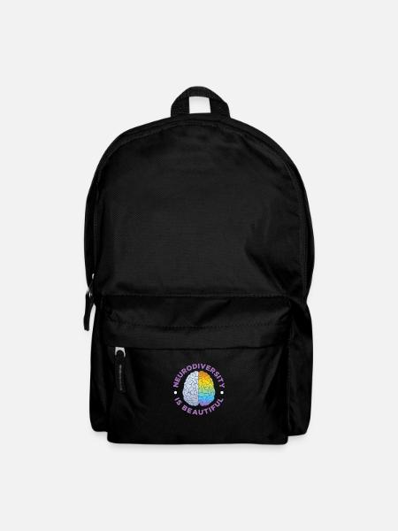 ADHS ADHD Aufmerksamkeit Defizit Geschenk - Rucksack - Schwarz
