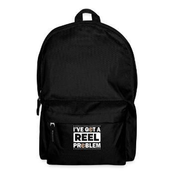I've Got a Reel Problem - Retro Fly Fishing Reel - Rucksack - Schwarz - Vorne