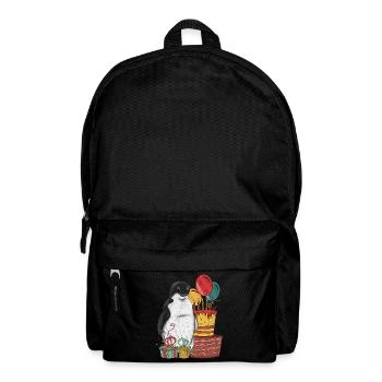 Antarctic Animal Birthday Party Gift Penguin - Backpack - black - Front