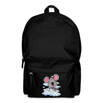 Australien Tier Zoo Tier Geschenk Wolken Koala - Rucksack - Schwarz - Vorne