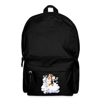 Clouds Dogs Gift Pet Australian Shepherd - Backpack - black - Front