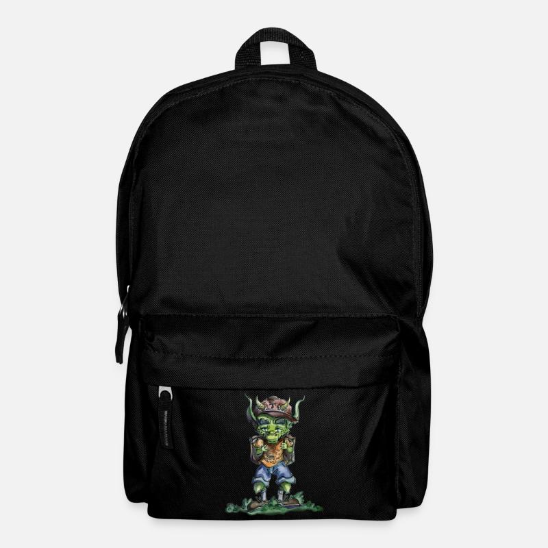 Drache geht zur Schule - Rucksack - Schwarz