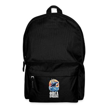 Join the Orca Uprising - Save the Orcas - Rucksack - Schwarz - Vorne