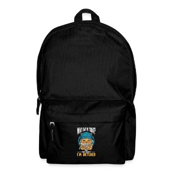 Coffee Retirement - Backpack - black - Front
