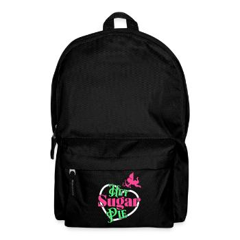 Hey Sugar Pie Cute Couple - Backpack - black - Front